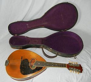 Weymann MandoLute Mandolin OHSC Vintage High Quality instrument