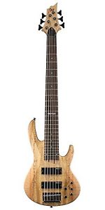 ESP LTD B-206SMNS Spalted Maple 6-String Bass