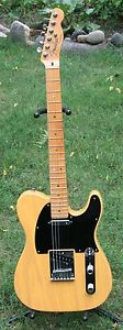 2006 Fender American Deluxe Telecaster Butterscotch Guitar minty