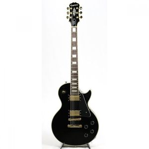Epiphone Les Paul Custom PRO Ebony Used Electric Guitar Perfect Gift From Japan