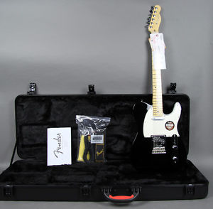 2016 Fender American Standard Telecaster Guitar Black Cust. Shop Pickups w/OHSC