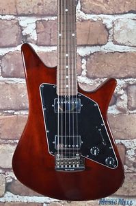 Brand New Ernie Ball Music Man Albert Lee HH Electric Guitar Trans Walnut
