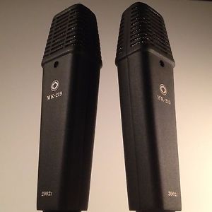 Brand New Pair of Oktava MK219 Condenser Microphones! (mk, 219, 319, mic)