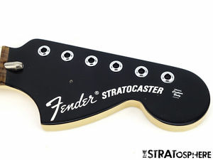 * Fender American Vintage 70s USA Strat NECK Stratocaster Guitar Black #101