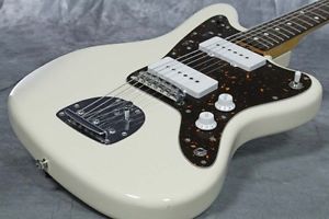 FENDER JAPAN JM66 VWH  Used Electric Guitar White Free shipping EMS