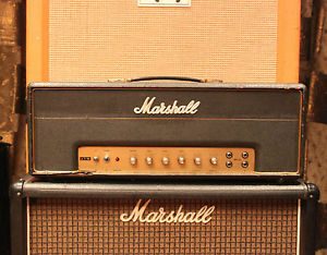 Vintage 1967 Marshall JTM50 JTM 'Black Flag'  Plexi Panels #10078 Amplifier EL34