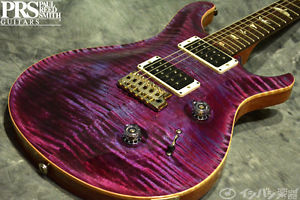 Paul Reed Smith PRS 2014 Custom 24 Violet Pattern Thin Electric Guitar Japan