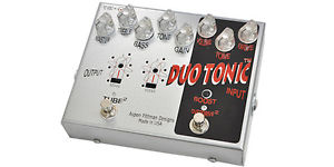 New Aspen Pittman Designs Duo Tonic preamp/overdrive/boost pedal From Japan