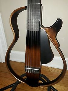 Yamaha SLG200N Silent Guitar Tobacco Burst Professional Setup