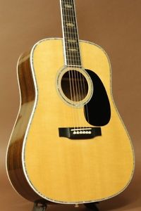 MARTIN D-45 2013 Natural w/hard case Free shipping Guitar from Japan #R539