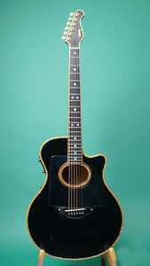 2002 YAMAHA APX-50X BLK Electric Acoustic Guitar Free Shipping w/HC