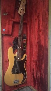 2007 Fender American Standard Precision Bass! 4 String Butterscotch USA Made
