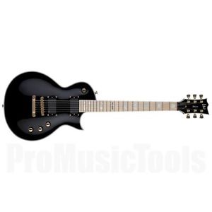 ESP Ltd Eclipse EC-1000T CTM Maple BLK - Black *NEW* ec-1000 deluxe ec1000 t bk