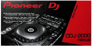 Pioneer CDJ-2000-NXS Digital DJ Turntable