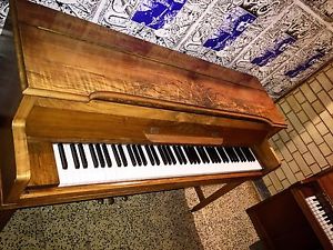 Flash Sale! Cranes British Overstrung Walnut Piano Modern Low Small