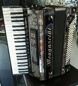 Akkordeon Mengascini Cassotto doble Helicon  +Midi Wie New! !