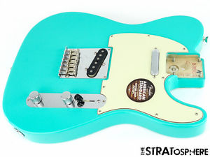 LOADED American Standard Fender Tele BODY Twisted Telecaster Seafoam Green
