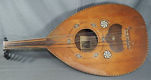Vintage 1955 Syrian Arabic Oud  by Garabed Der Bedrossian