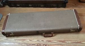 1960 Fender Telecaster Stratocaster Brown Case Vintage 1961 1962