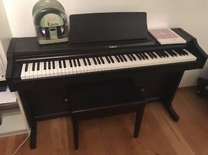 Roland RP-101 Piano Keyboard And Stool