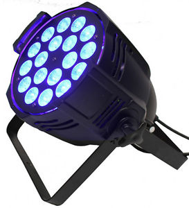 4/pack hex Zoom Par 18 x 15W RGBWA UV LEDs 10° - 60° zoom par stage light