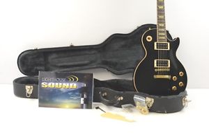 Gibson Les Paul Classic 1960 RI Electric Guitar - Ebony w/ OHSC - USA