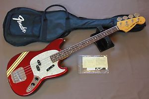 Fender Japan Mustang Bass MB-SD/TRD Electric Bass Crafted in Japan S-Serial CIJ