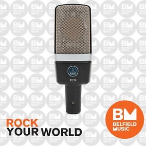 AKG C214 Condenser Microphone Studio Large Diaphragm Condensor Mic C-214 - BNIB