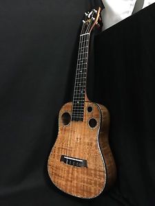 I'iwi IT Custom Tenor Made in Hawaii Koa ukulele  SKU# 3667