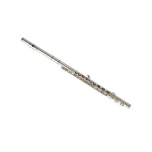 YAMAHA YFL281 YFL-281 FLAUTO TRAVERSO ARGENTATO CON CHIAVI APERTE IN LINEA