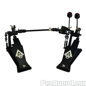 Axis Sabre A21 Double Kick Bass Drum Pedal MicroTune System Classic Black NEW