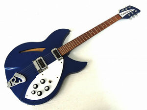 2001 Rickenbacker 330 MidNight-Blue 6-Strings Electric Guitar Full-Original OHSC