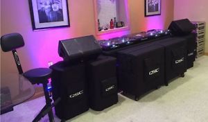 2 ~ QSC KW122 POWERED SPEAKERS NEW OPEN BOX