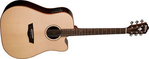 Washburn WD250SWCE Timber Ridge Series Acoustic-Electric Dreadnought Cutaway