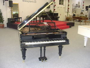Grand "C. Bechstein A 180 cm , black Schellack polished, restored