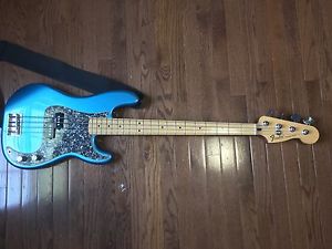 Fender MIM Precision Bass With Seymour Duncan Quarter Pounders. Lake Placid Blue