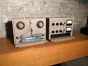 CONCERTONE Studio Recorder Microphone Amp Reel To Reel Matching Set CLEAN/WORKS
