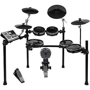Alesis DM10 Studio Kit Ten-Piece Professional Electronic Drum Set Mylar Pads