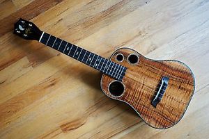 Preowned Custom I'iwi Koa Tenor Ukulele