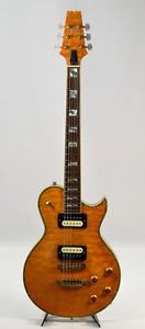 Aria Pro II PE-Anniversary natural w/soft case Free shipping Guiter From JAPAN