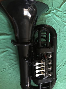 New Plastic Tubas Black key Bb Good Music Gift Good for Student