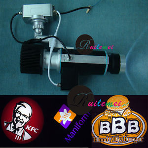Outdoor Rotating Gobo Image Logo Projector 30W Osram LED Advertisement Lightings