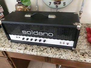 1993 SOLDANO HOT ROD 50 BLACK MODEL HR50,50WATTS 1 OWNER,W/PAPERWORK,HAND BUILT