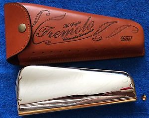 M. Suzuki SCT-128  Chromatic Tremolo  Professional C Harmonica (Ref 275)