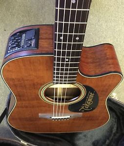 Takamine EF340SCGN Japan Pro Shop Brand New With Deluxe Case Lifetime Warranty