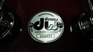 DW Drum Workshop 6.5x14 Purple Heart Snare Drum w/Chrome Hardware