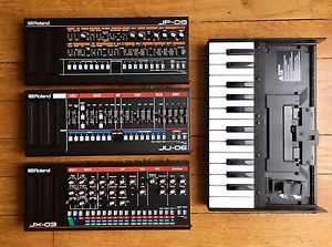 Bundle Synthétiseurs Roland Boutique JU-06 + JP-08 + JX-03 + Clavier K-25M