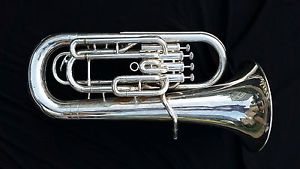 Yamaha YEP-321S Euphonium Baritone Horn - Silver Finish