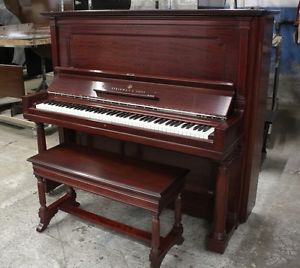 Steinway Upright Piano Model K 52" Vertical (1905) RESTORED BEAUTIFULLY