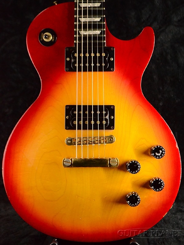 USED Gibson Les Paul Studio Cherry Sunburst Gold Hardware F/S From Japan